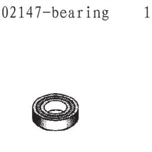 002147 - Rolling bearing 10x5x4 1stk