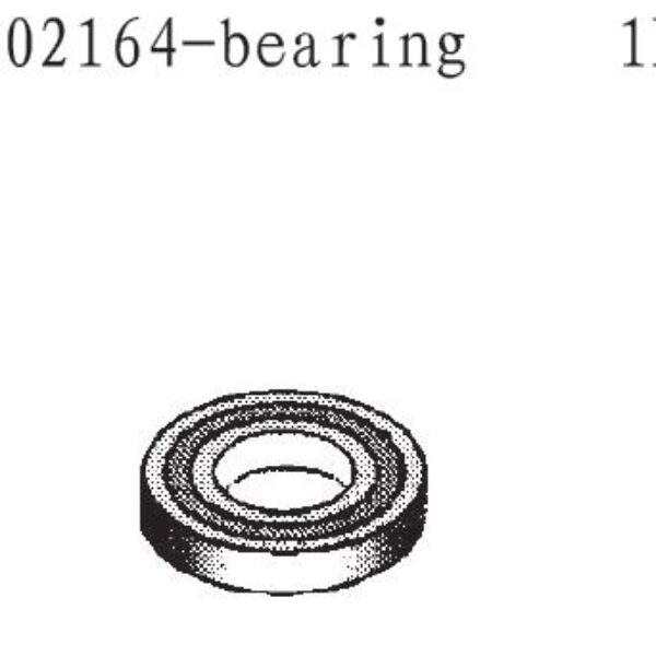002164 - Rolling bearing 15x10x4 1stk