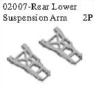 02007 - Rear lower arm*2PCS 1