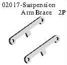 02017 - Arm's strengthen slice*2PCS 1
