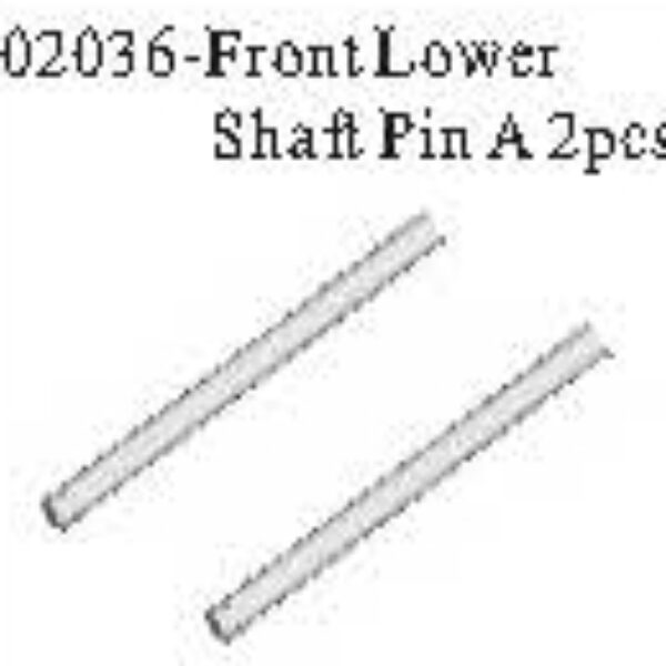 02036 - Front flower shaft pin A*2PCS
