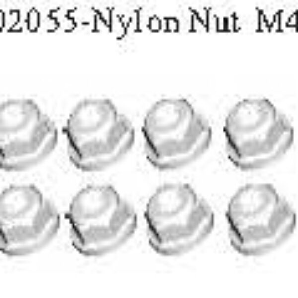02055 - Nylon locknut M4*8
