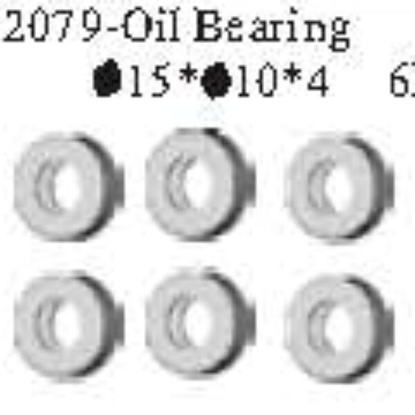 02079 - Oil beariing φ15*φ10*4*6pcs