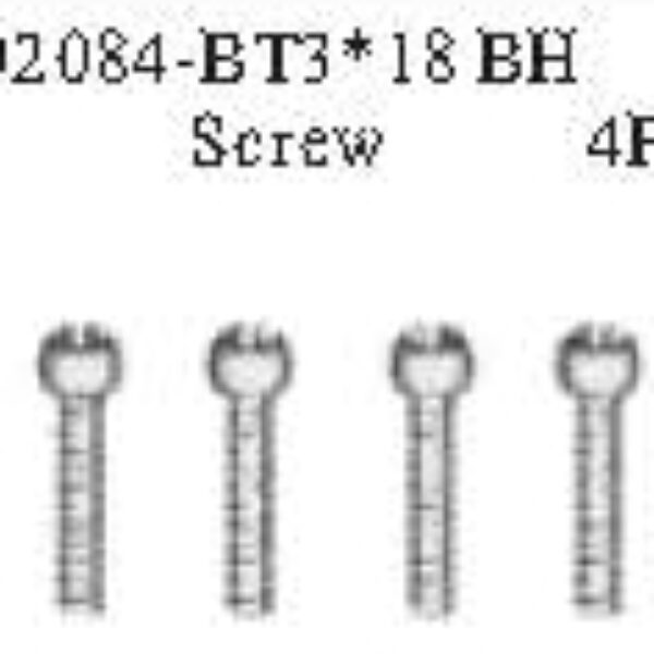 02084 - BT 3*18 BH Screw*4PCS