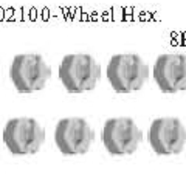 02100 - six angle nuts' mount*8PCS