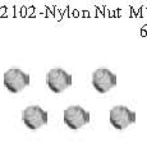 02102 - Nylon locknut M3*6PCS