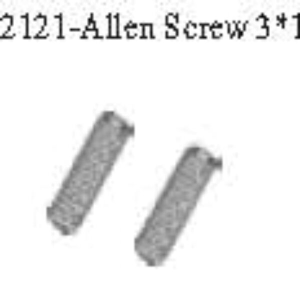 02121 - Allen screw 3*10