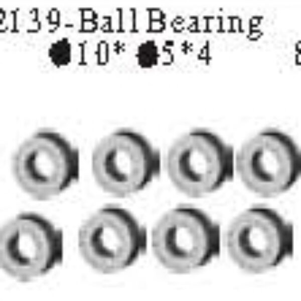 02139 - Ball bearing φ10*φ5*4-8pcs