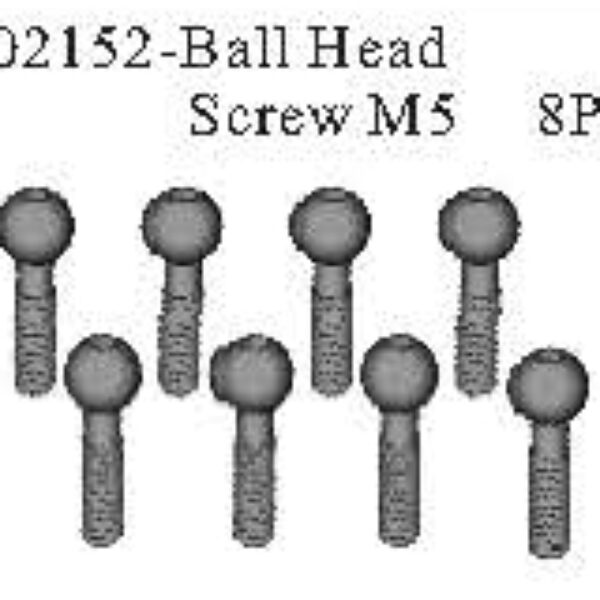 02152 - Ball head screw M5