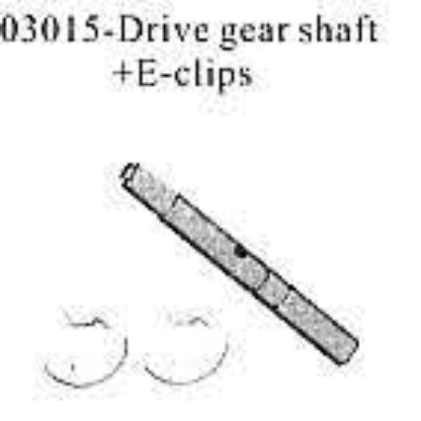 03015 - Driver gear shaft