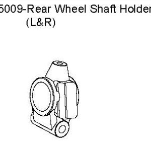 05009 - L & R Rear Wheel Shaft Holder