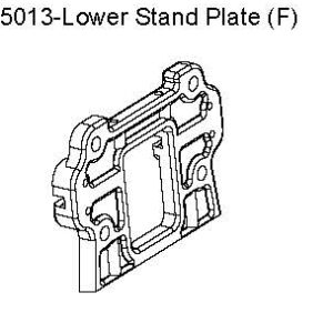 05013 - Lower Stowed Plate (Front)