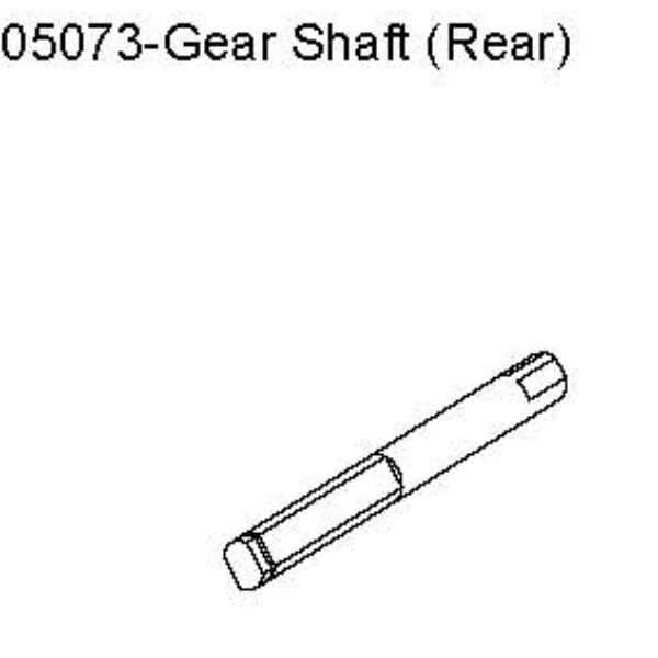 05073 - Gear Shaft (Rear)