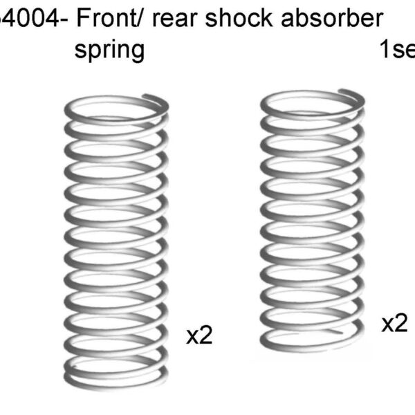 054004 - Front Shock Absorber Spring Rear Shock Absorber Spring