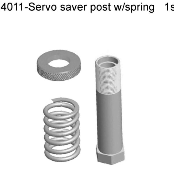054011 - Servo saver post w. spring 1set
