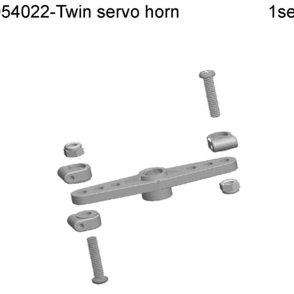 054022 - Twin servo horn 1set