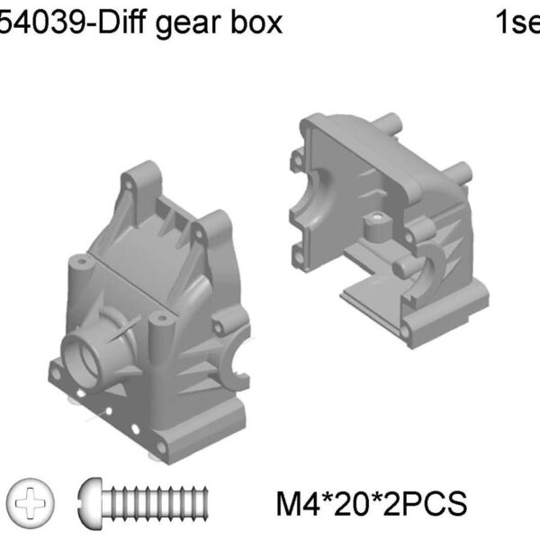 054039 - Diff gear box 1set