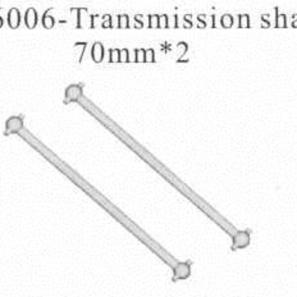 06006 - Transmissioin shaft 70MM*2PCS
