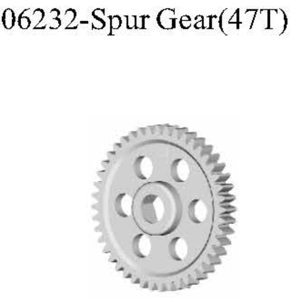06232 - Throttle Gear(47T)