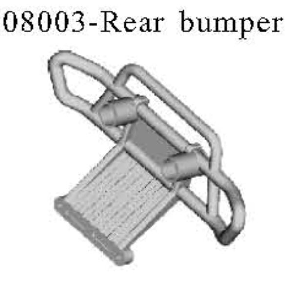 08003 - Rear bumper block*2PC