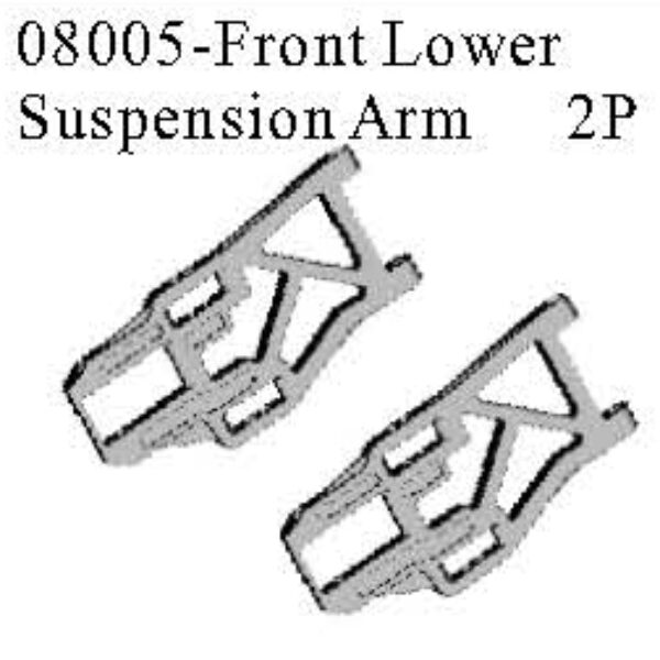 08005 - Front lower arm *2pcs