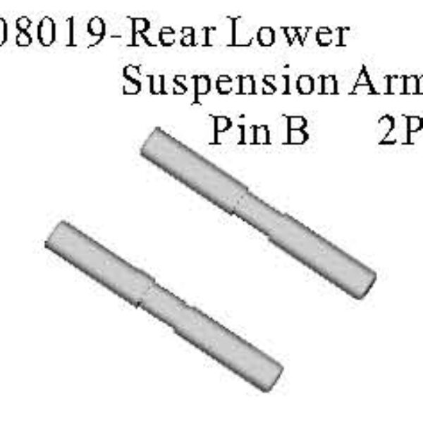 08019 - Rear lowe arm round pin B*2