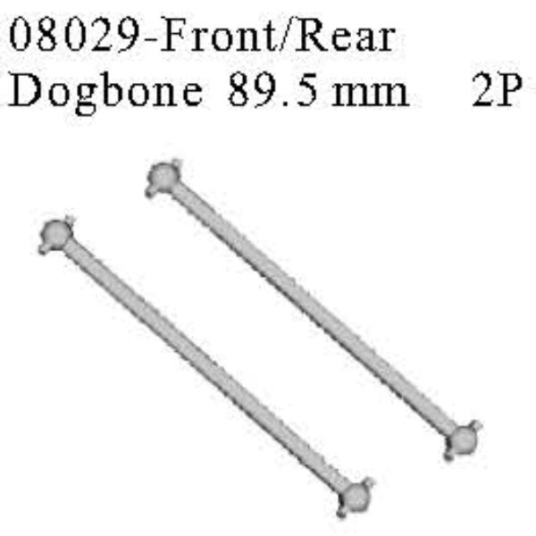 08029/A/08059 - dogbone 89.5mm