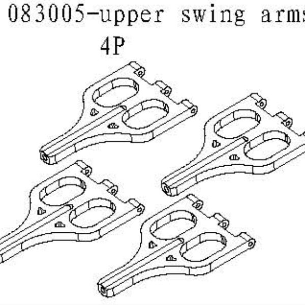 083005 - Upper swing arms 4stk