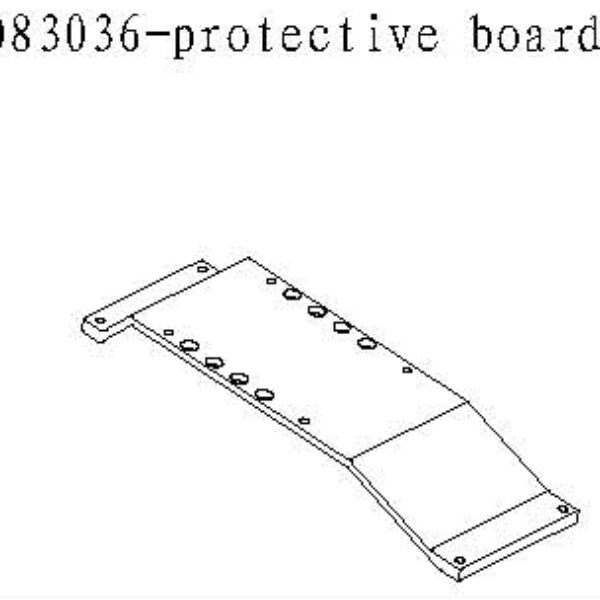 083036 - Protective board 1stk