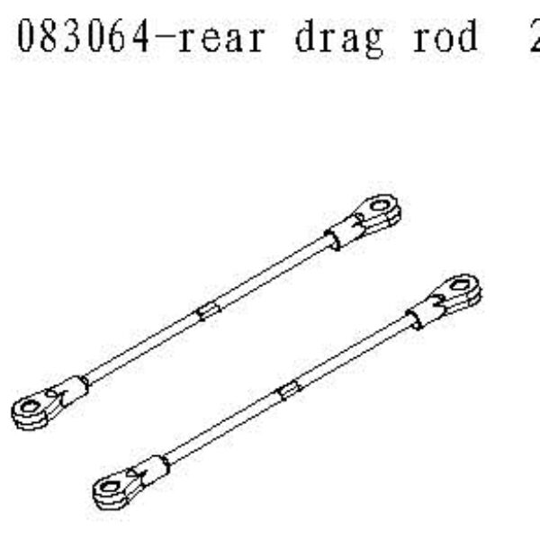 083064 - Rear drag rob 2stk