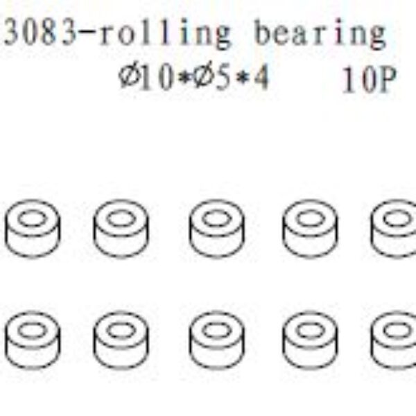 083083 - Rolling bearing 10*5*4 4stk