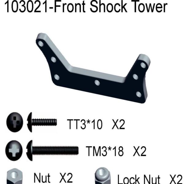 11430/103021 - Front support plate 1stk