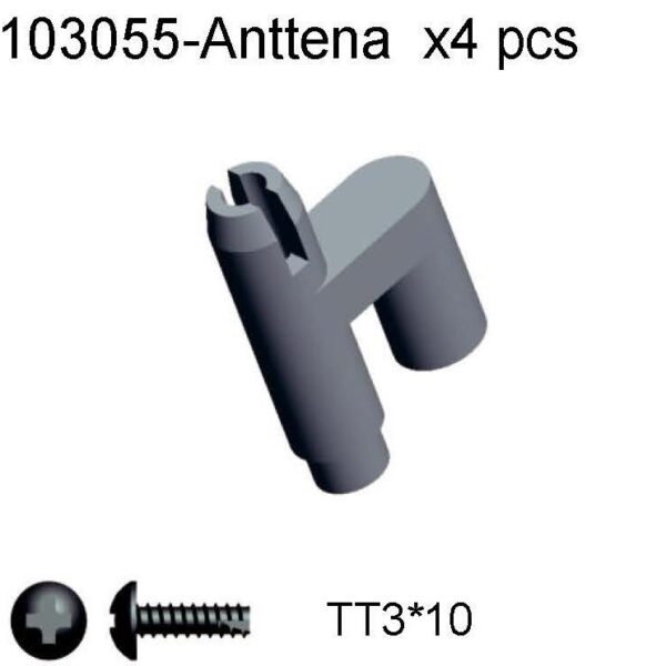 11395//45030/103055 - Antenna mount 4stk