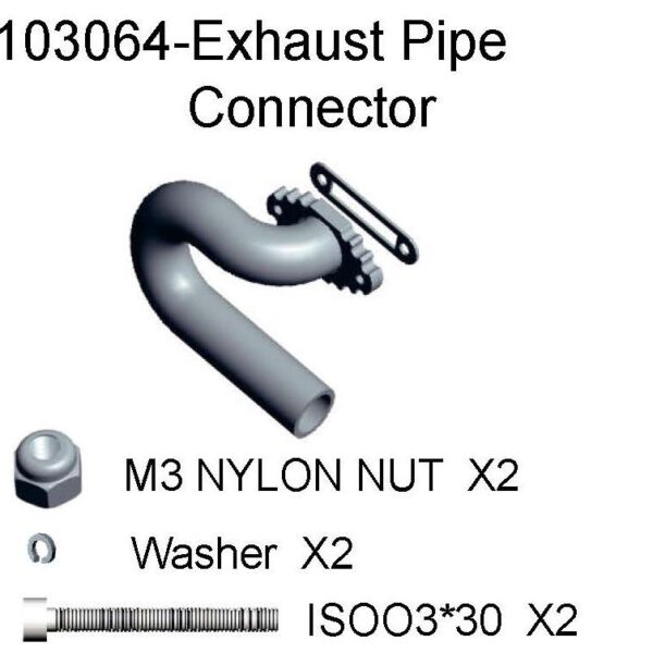 11409/103064 - Muffler sealed ring - ventpipe joint - innerhex s
