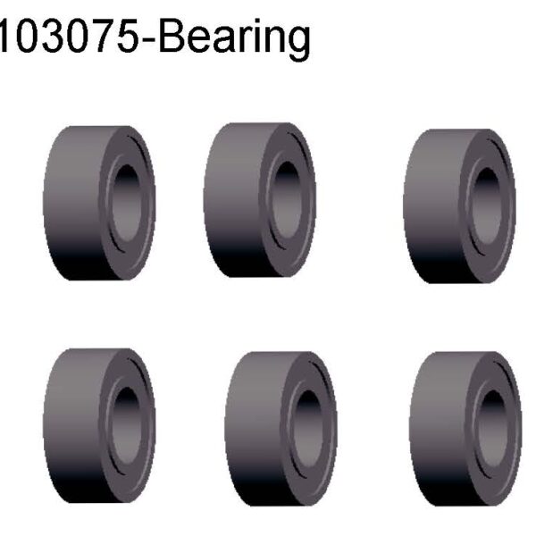 11347/103075 - Sliding bearing 10x5x4 6stk