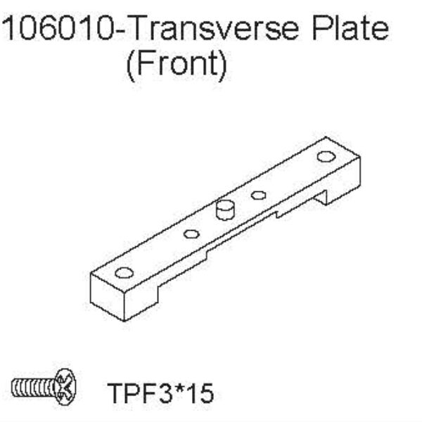 106010 - Transverse Plate (Front)