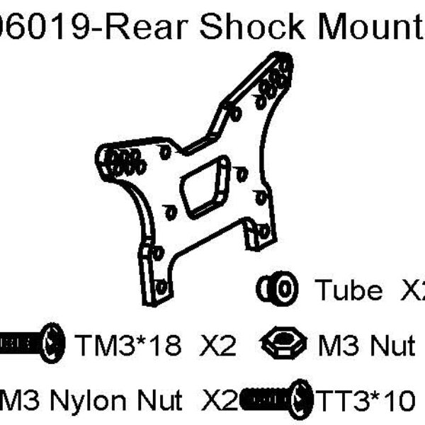 106019 - Rear Shock Mount