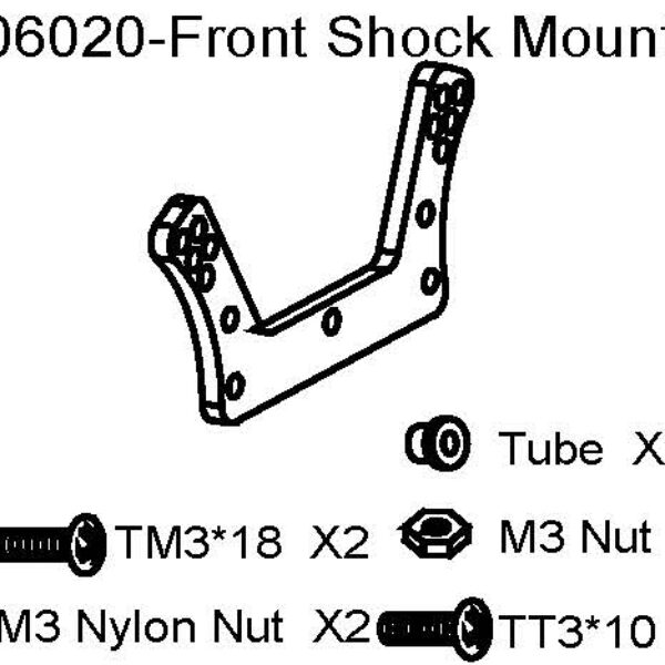 106020 - Front Shock Mount