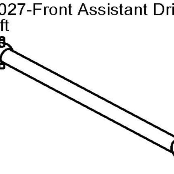 106027 - Front Assistant Driving Shaft