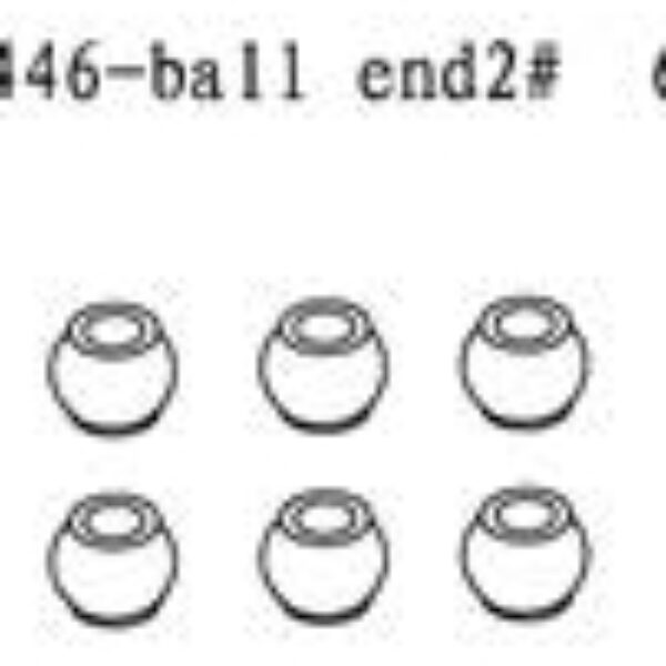 11446 - Ball end2 6stk