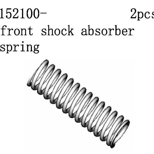 152100 - Front Shock Absorber Spring 2pcs