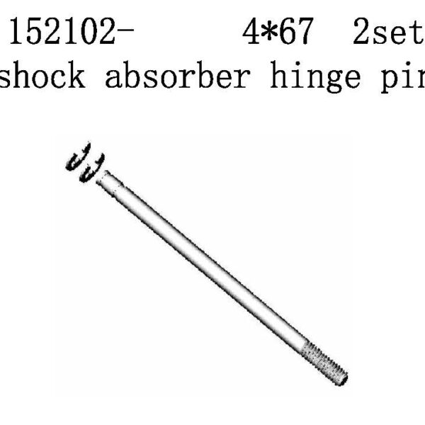 152102 - Rear Shock Absorber Axle 2pcs