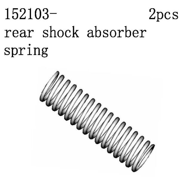 152103 - Rear Shock Absober Spring 2pcs