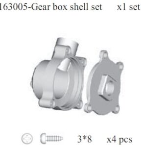 163005 - Gear box shell set
