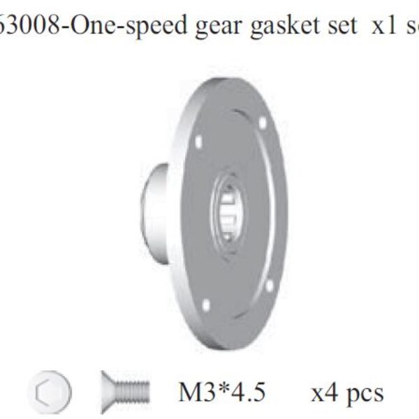 163008 - One-speed gear gasket set