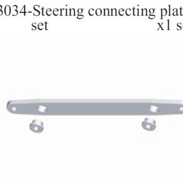 163034 - Bumper connecting plate set