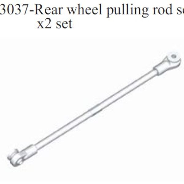 163037 - Rear wheel pulling rod set