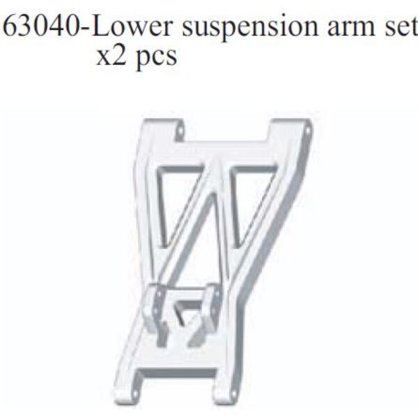 163040 - Lower suspension arm set