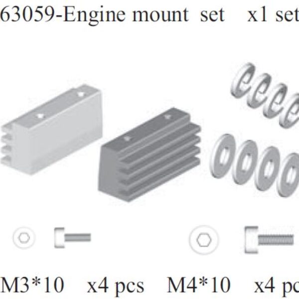 163059 - Engine fixed bracket set