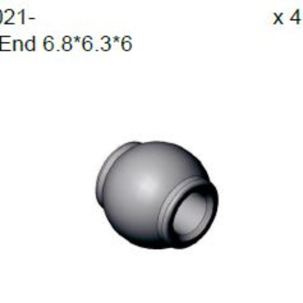 180021 - Ball end 6.8*6.3*6